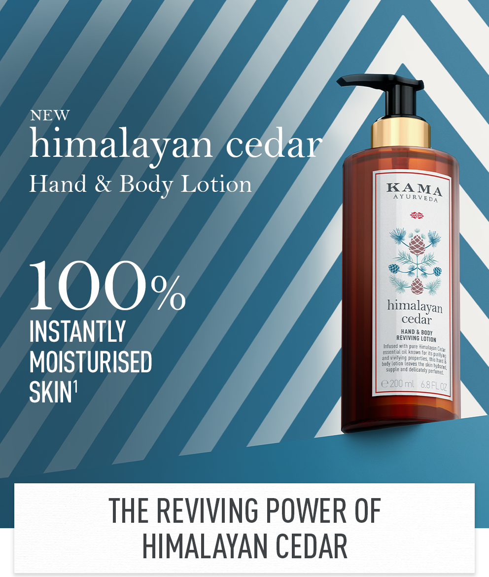 Buy Himalayan Cedar Hand & Body Reviving Lotion | Kama Ayurveda