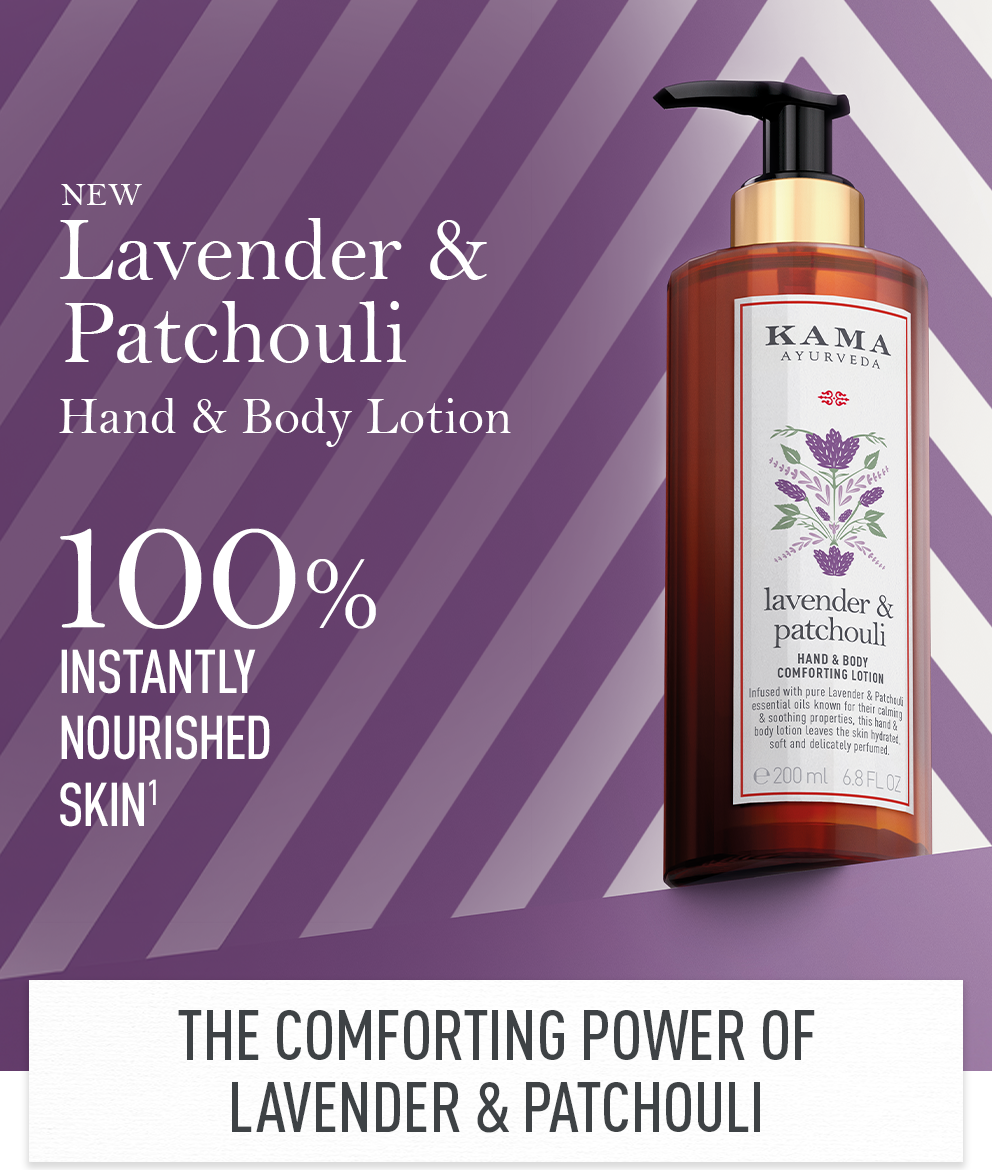 Buy Lavender & Patchouli Hand & Body Lotion | Kama Ayurveda