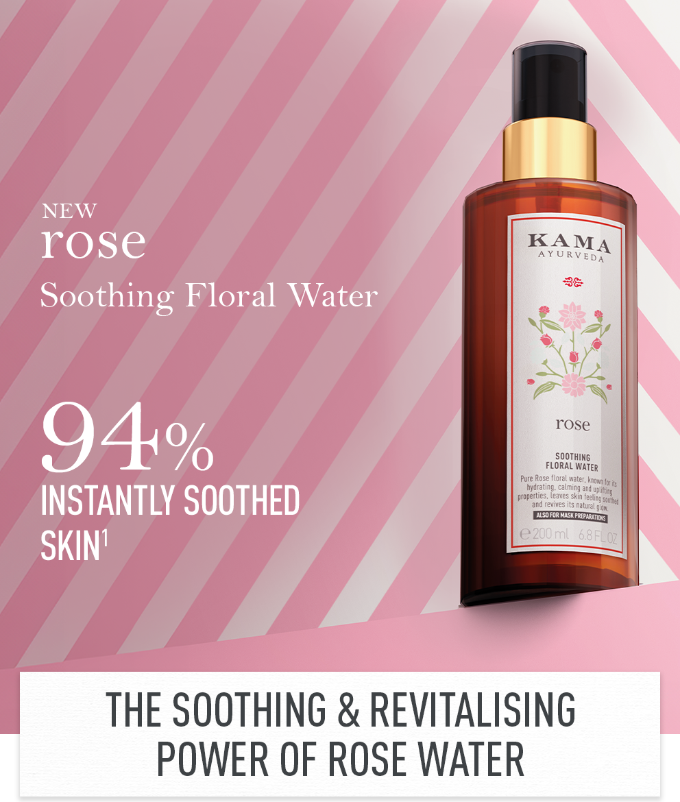 Buy Rose Soothing Floral Water | Hydrating Face Toner | Kama Ayurveda