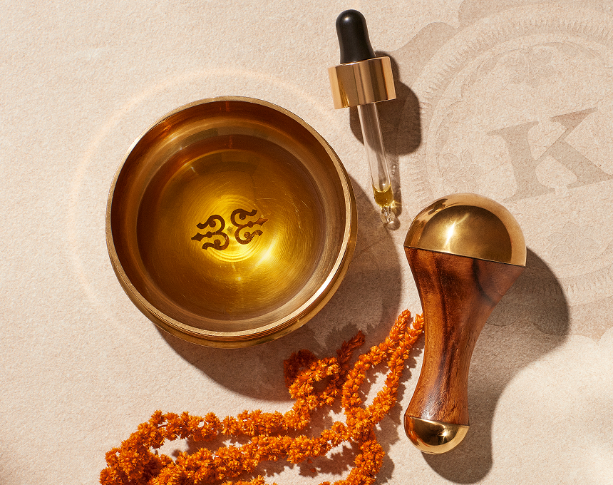 <h2>Born in India, Ayurveda takes  its name from <em>{ayur}</em> meaning life or nature, and <em>{veda}</em> meaning science, wisdom,  or knowledge.</h2>