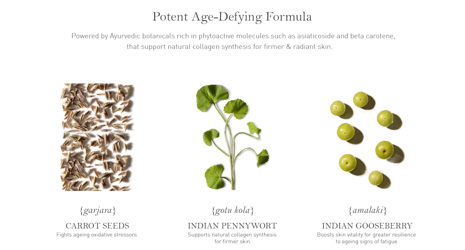 Potent age defying formulate