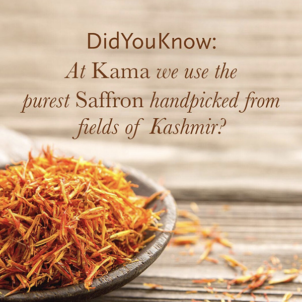 saffron in kumkumadi oil