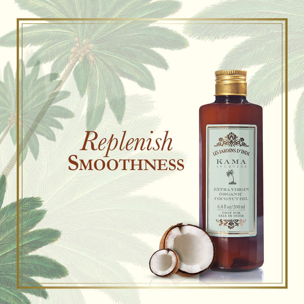 coconut oil for smoothness