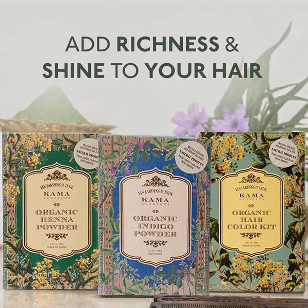 Sameera Reddy Loved Kama Ayurveda’s Organic Hair Color Kit