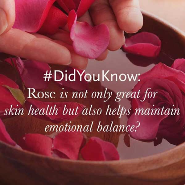 rose water emotional health