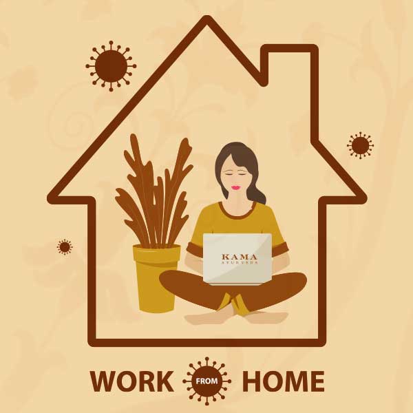 work from home self quarantine