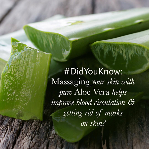 aloe vera benefits for skin