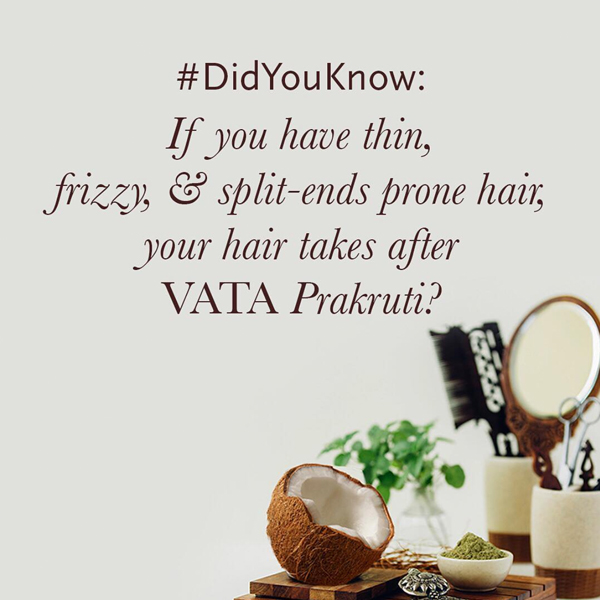 vata dosha effects on hair