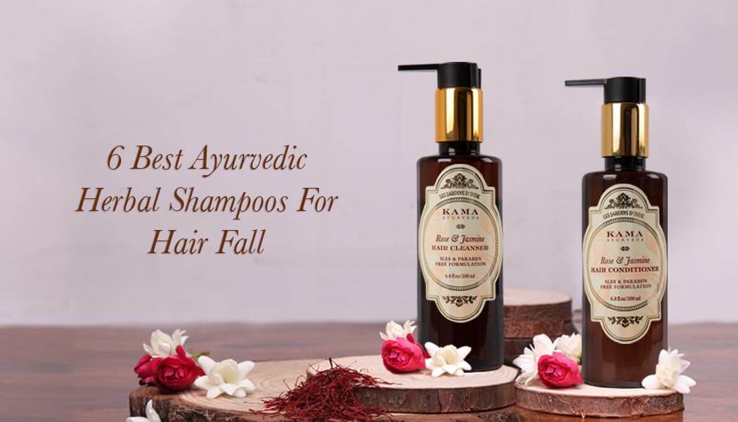 6 Best Ayurvedic Herbal Shampoos For Hair Fall