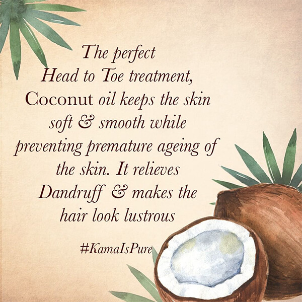 coconut oil for hair